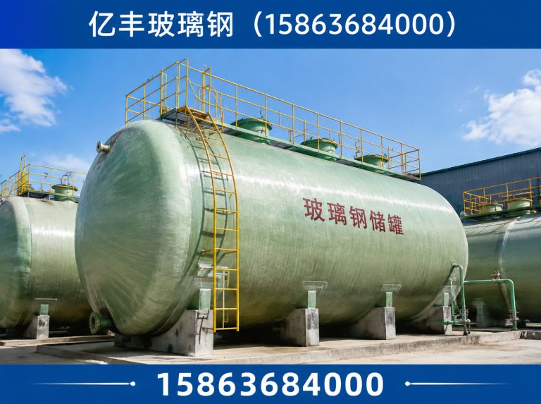 潍城区玻璃钢脱硫塔展示图